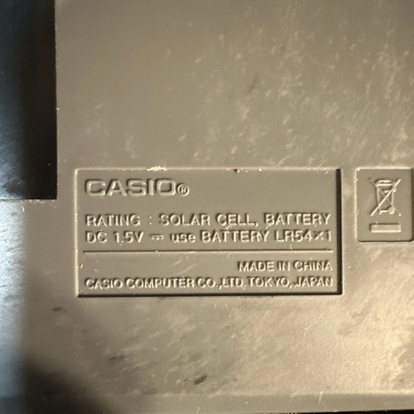 Casio SL-300SV Basic Calculator - Picture 8 of 8